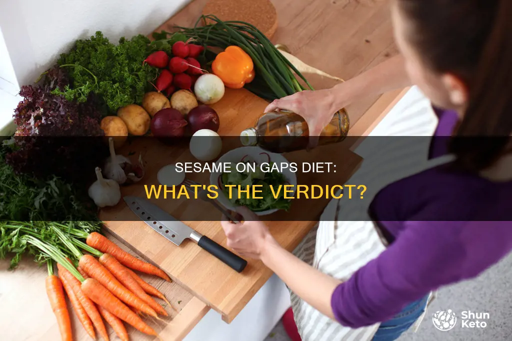 is sesame ok on gaps diet