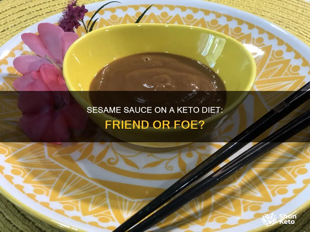 is sesame sauce keto