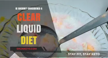Sherbet: Clear Liquid Diet-Friendly?