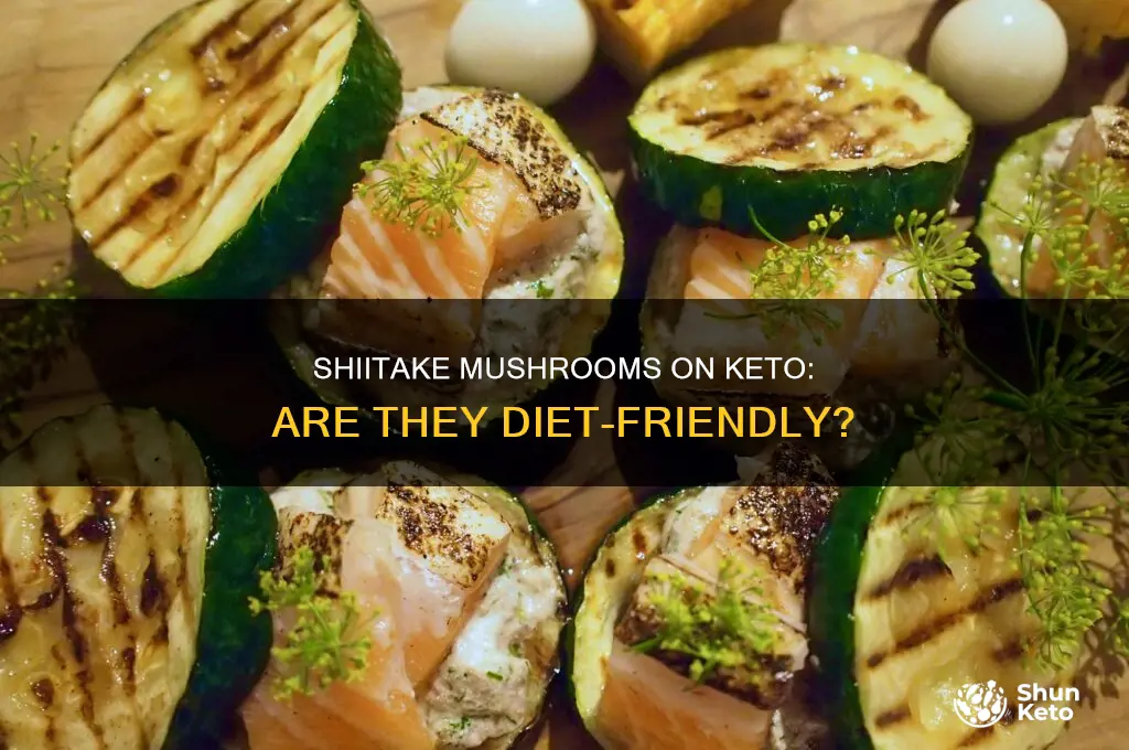 is shitake mashroom ok on keto diet