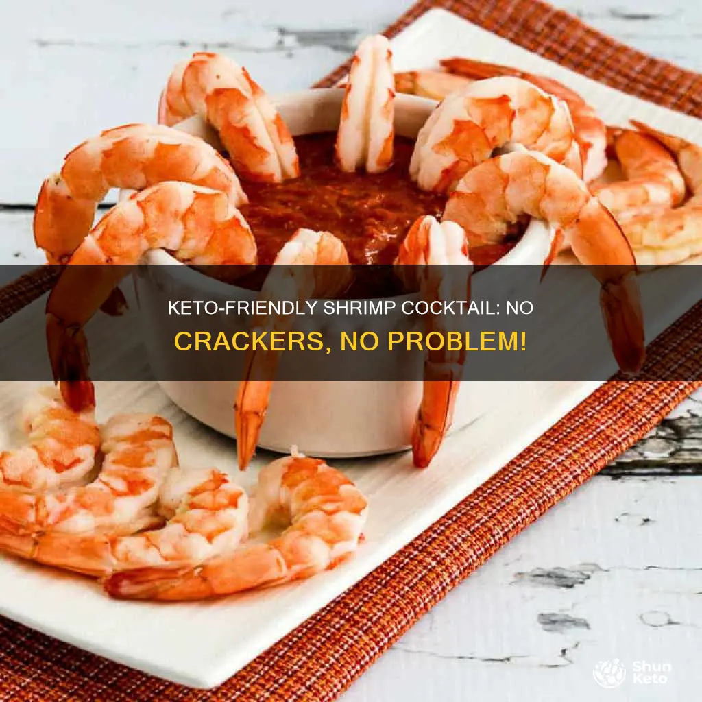 is shrimp cocktail without crackers okay on keto