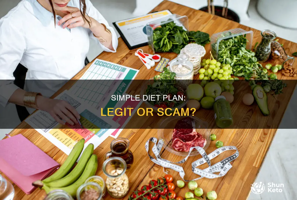 is simple diet plan legit