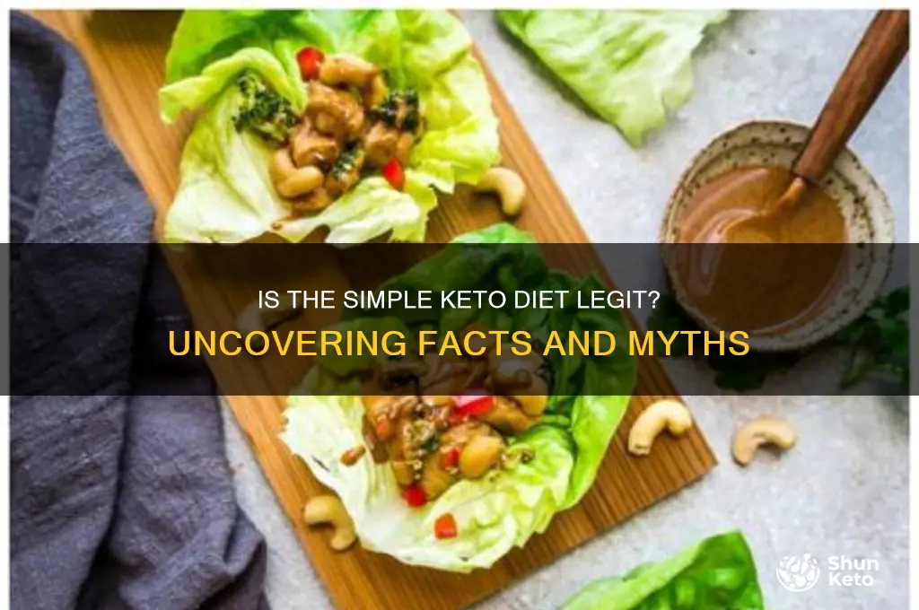 is simple keto diet legit