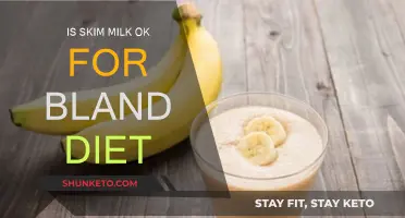 Skim Milk: Bland Diet-Friendly?