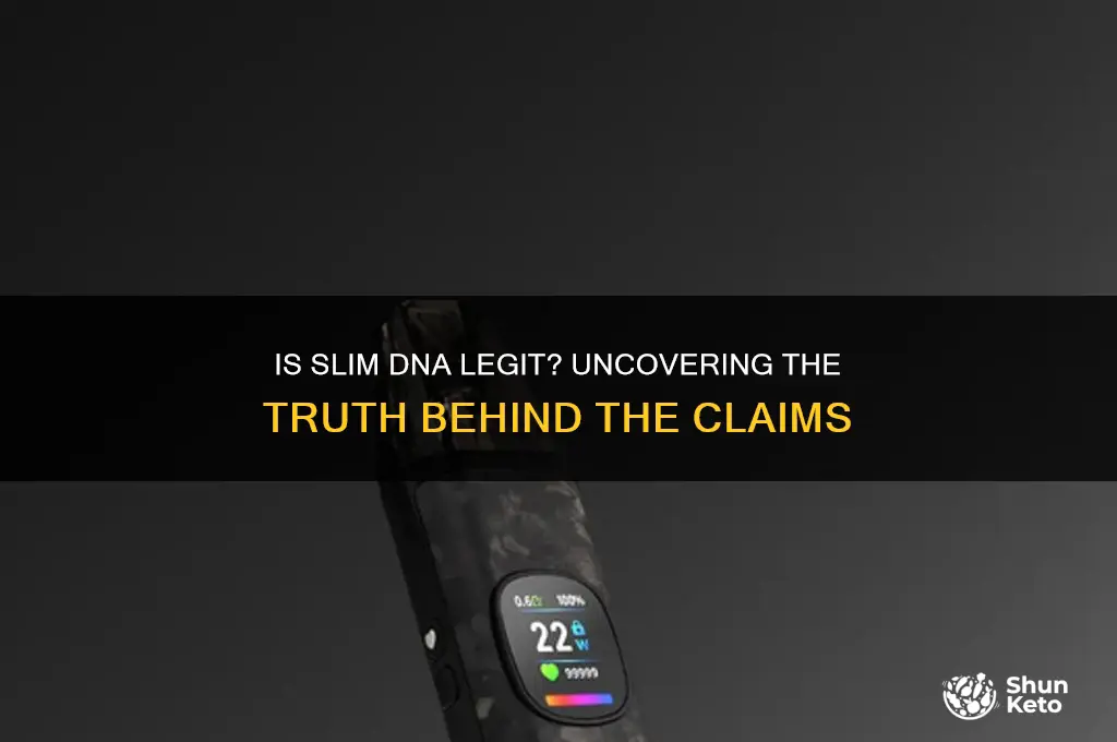 is slim dna legit