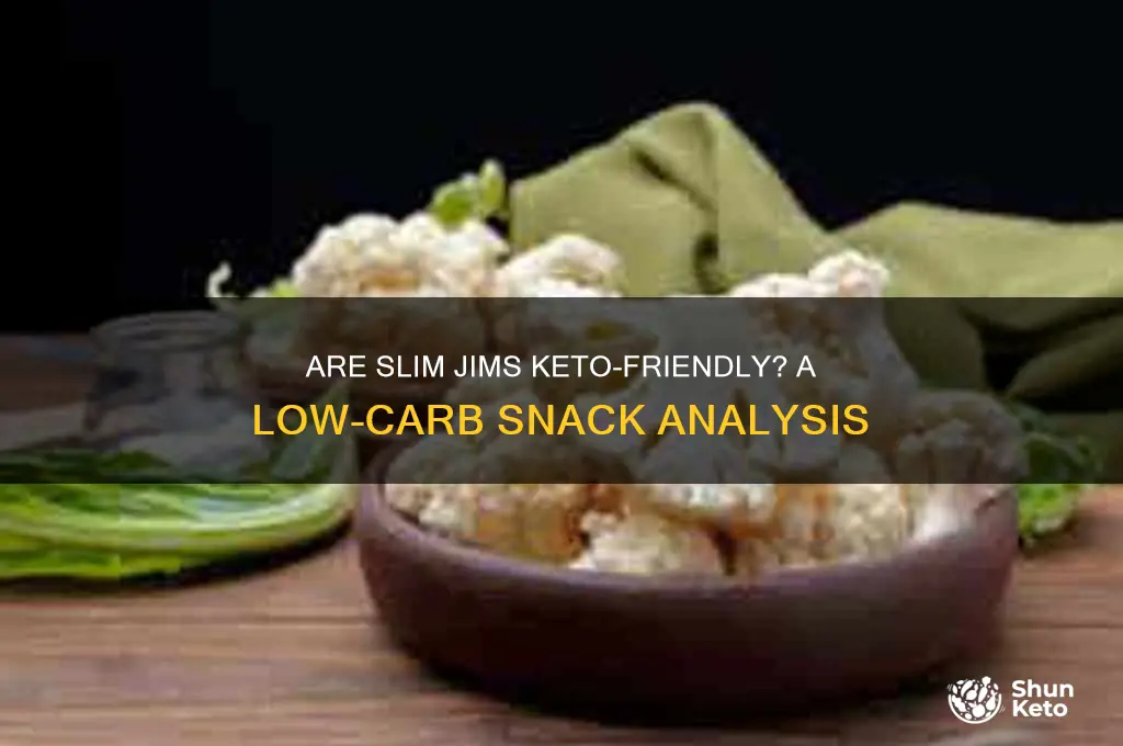 is slim jims ok for keto diet
