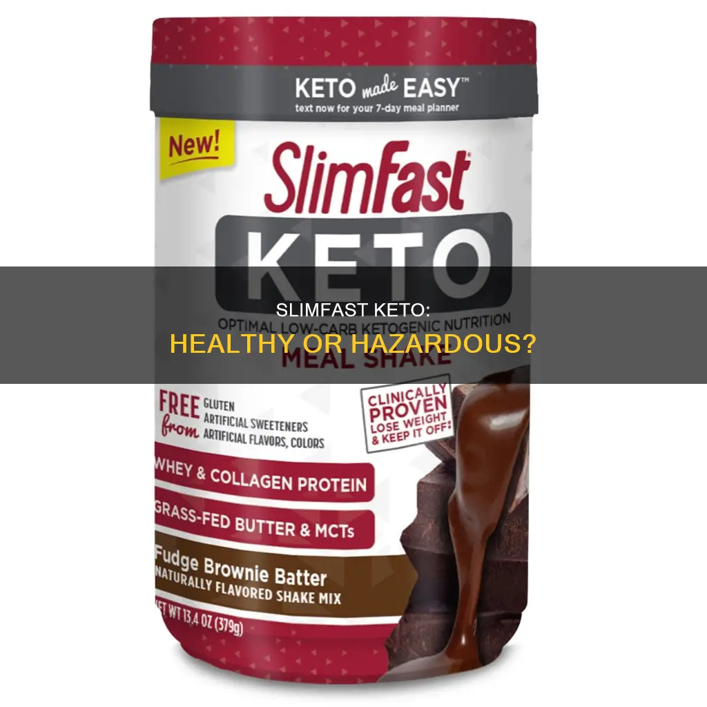 is slimfast keto bad for you