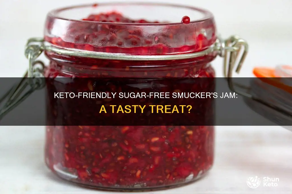 is smuckers sugar free jam keto