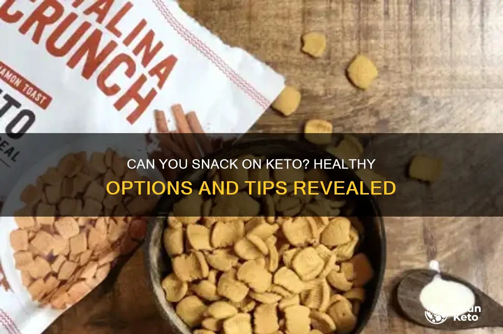 is snacking on the keto diet okay