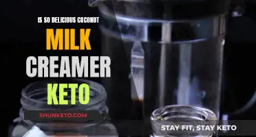 Delicious Coconut Milk Creamer: A Keto-Friendly Indulgence