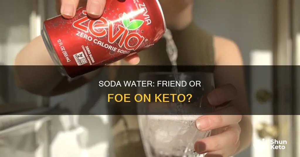 is soda water okay on keto