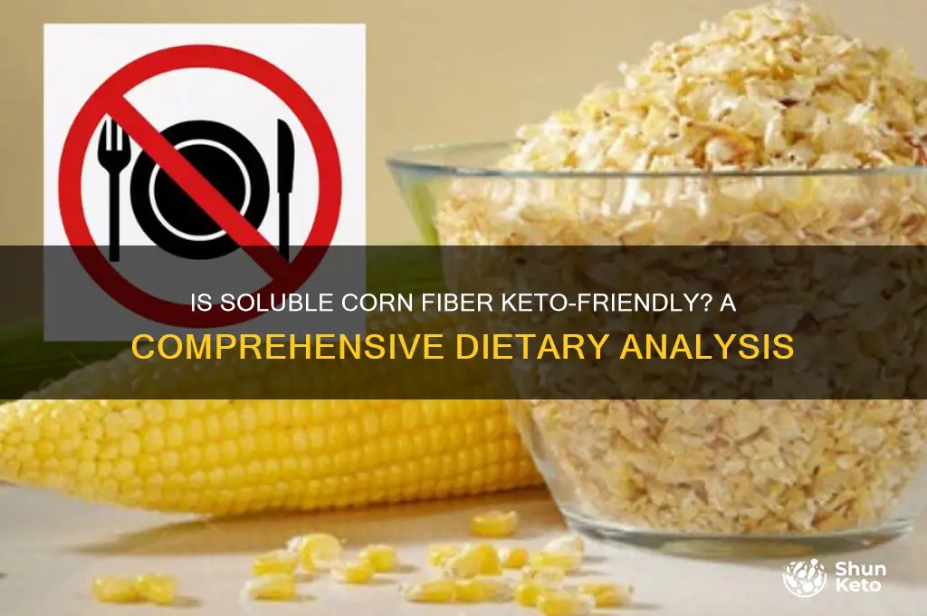 is soluble corn fiber keto
