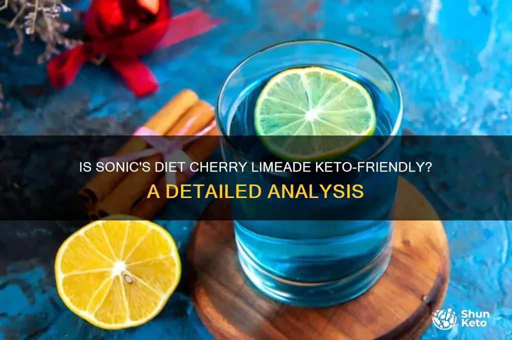 is sonic diet cherry limeade keto