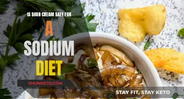 Sour Cream's Sodium Secret: Safe or Not?