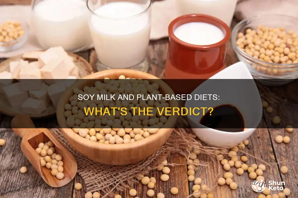 is soy milk allowed in plant based diet