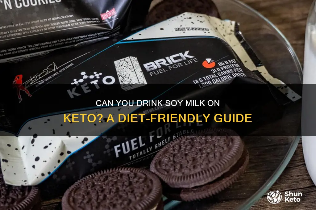 is soy milk allowed on the keto diet