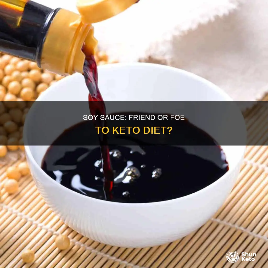 is soy sauce allowed in keto