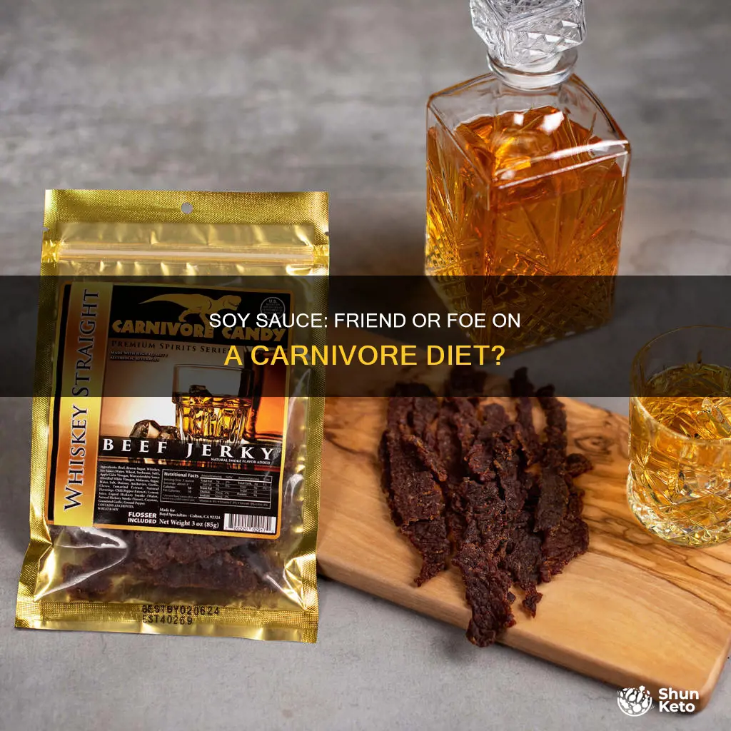 is soy sauce allowed on carnivore diet