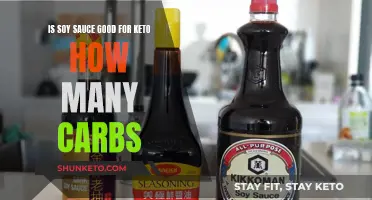 Soy Sauce on Keto: How Many Carbs?