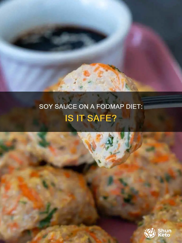 is soy sauce ok on fodmap diet
