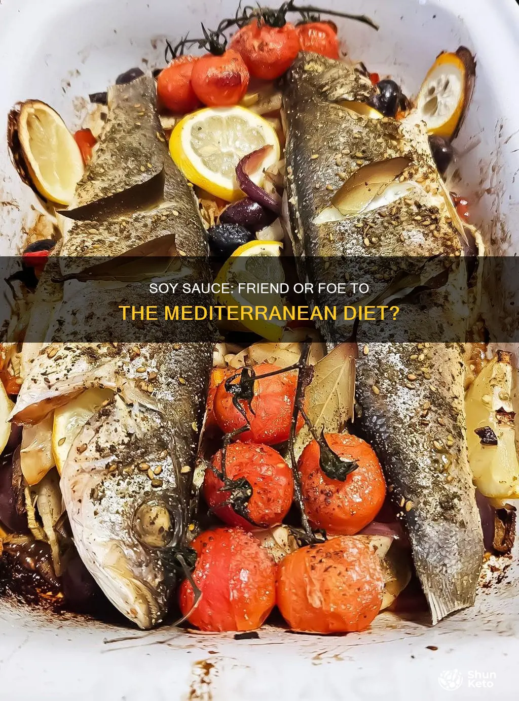 is soy sauce ok on mediterranean diet