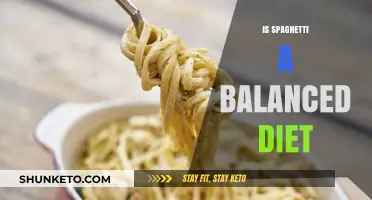 Spaghetti: A Balanced Diet or Nutritional Nightmare?
