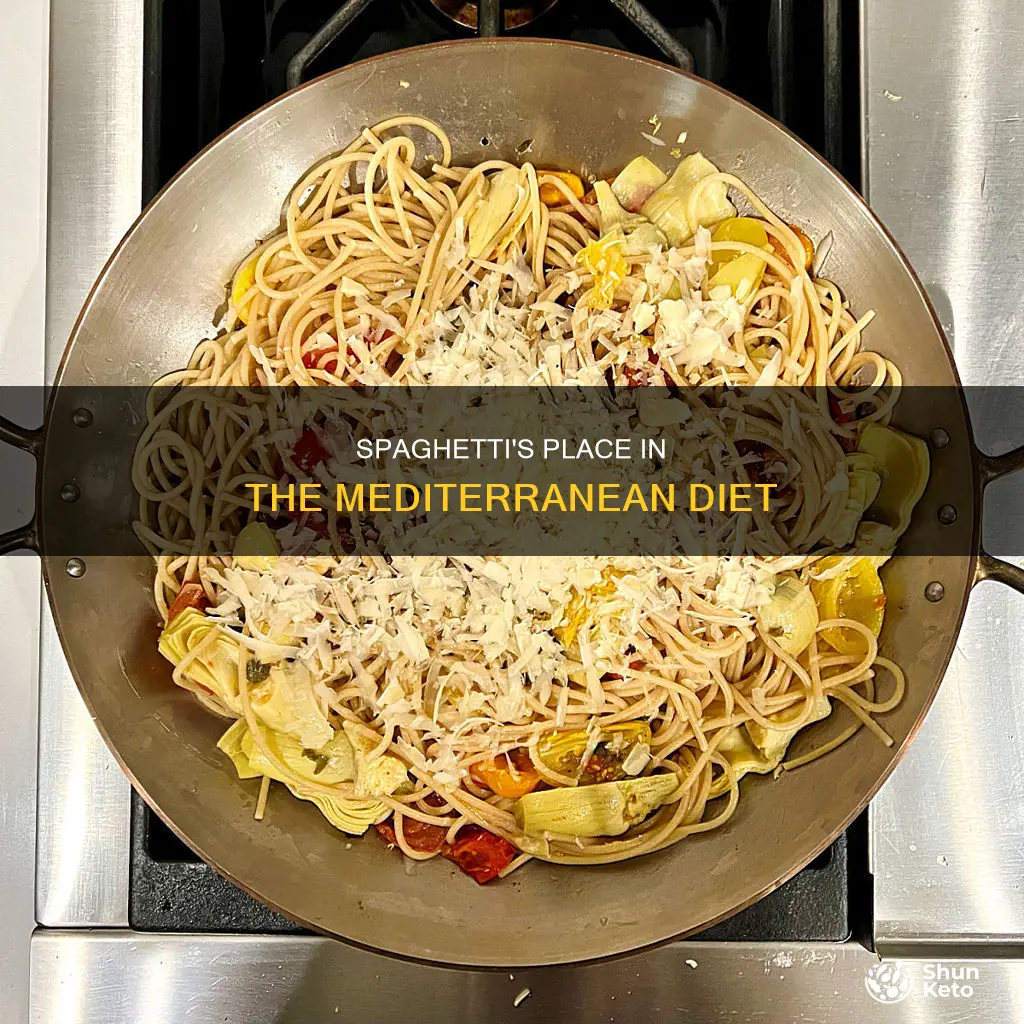 is spaghetti on mediterranean diet