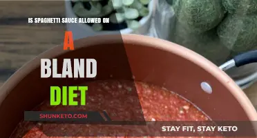Spaghetti Sauce on a Bland Diet: Is It Allowed?