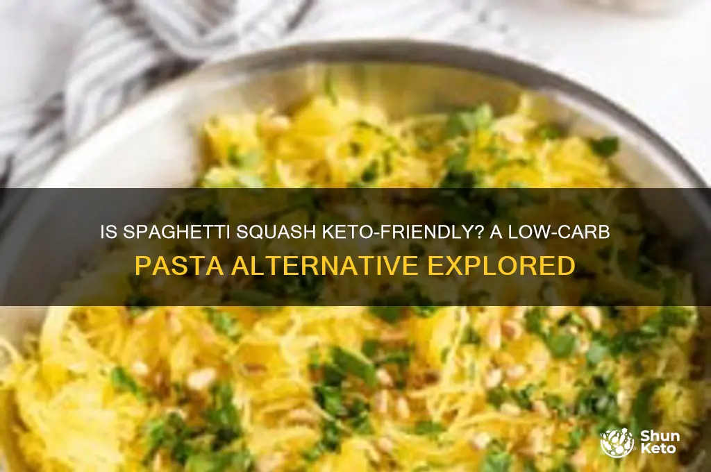 is spaghetti squash keto friendly to eat