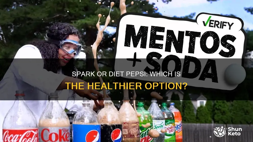 is spark better for you than diet pepsi