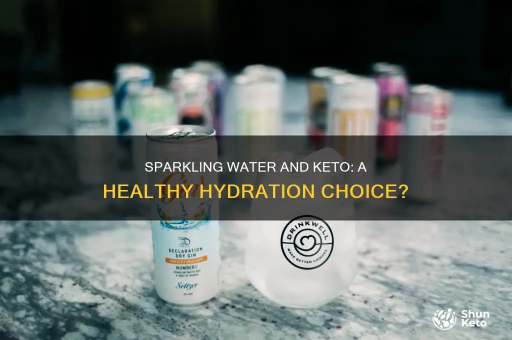 is sparkling water ok on keto diet