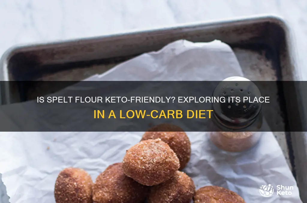 is spelt flour allowed on the keto diet