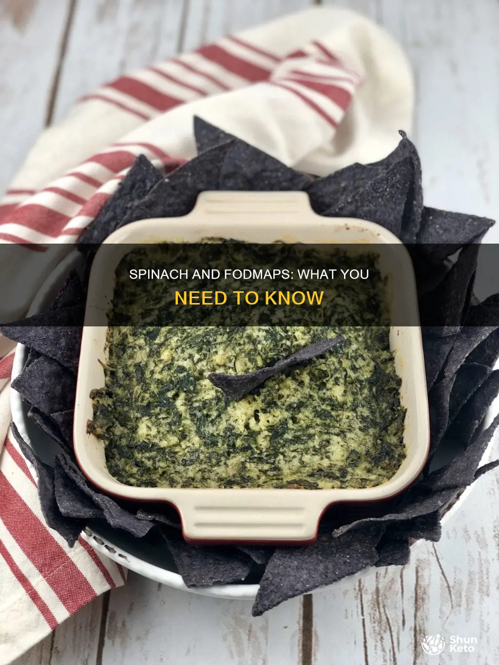 is spinach allowed on fodmaps diet