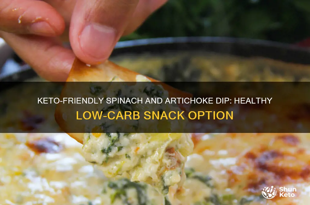 is spinach and artichoke dip keto