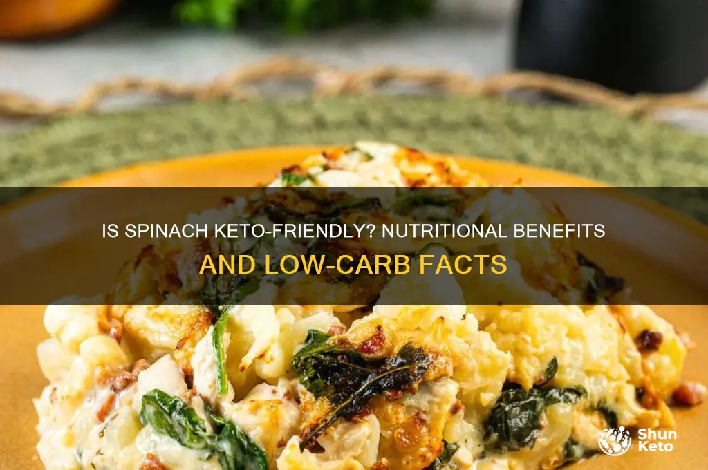 is spinach keto