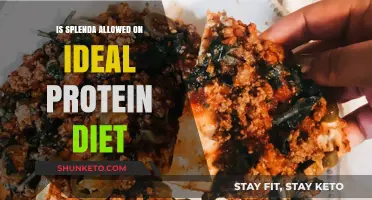 Splenda and Ideal Protein Diet: Is It Allowed?