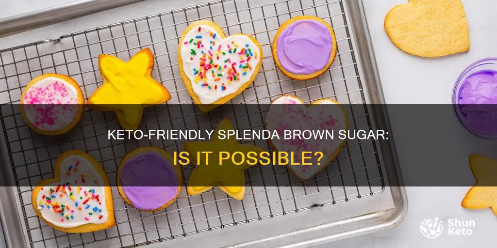 is splenda brown sugar keto