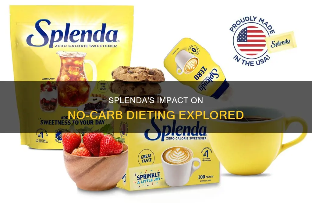 is splenda ok for no carb diet