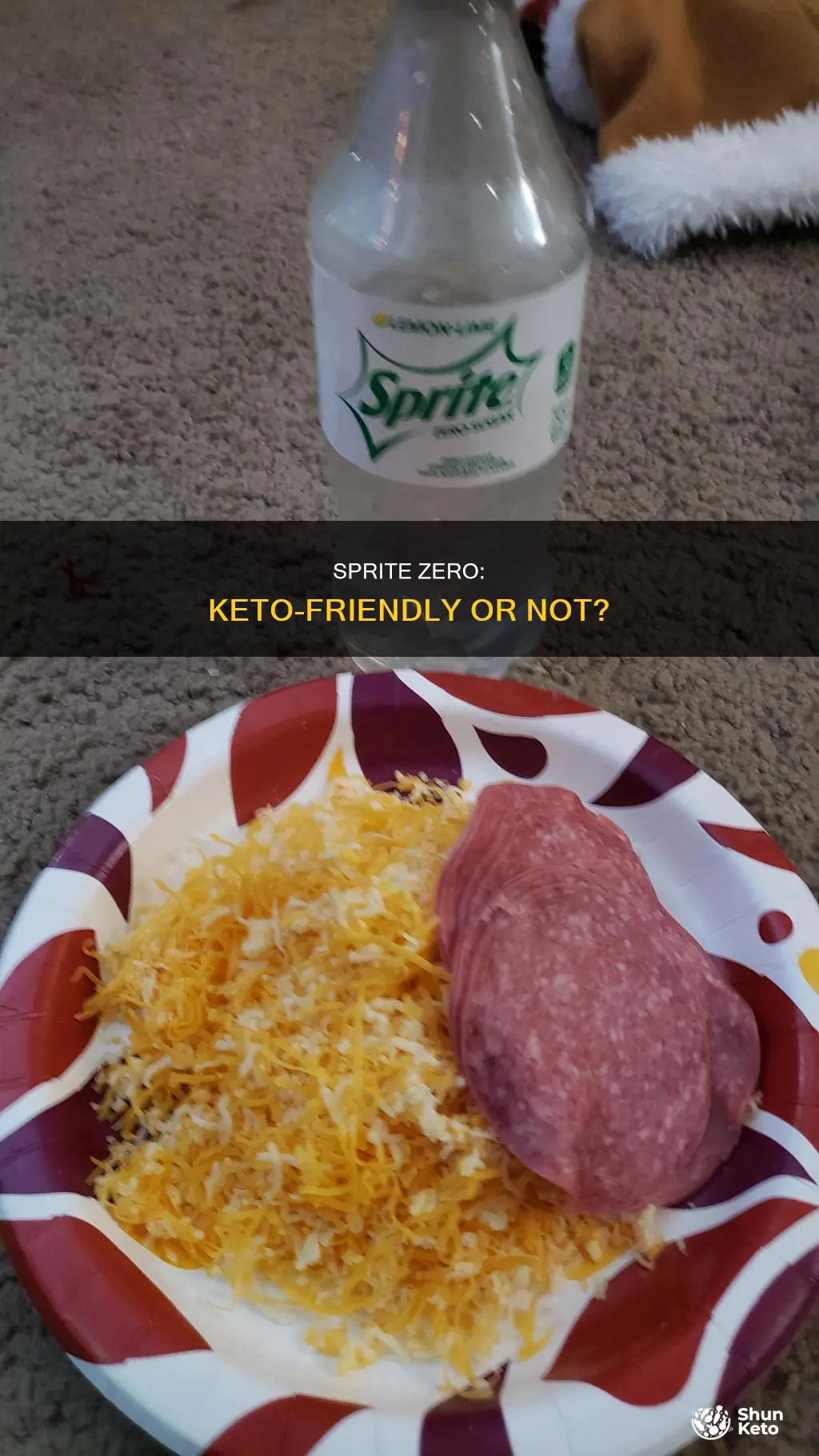 is sprite zero keto approved