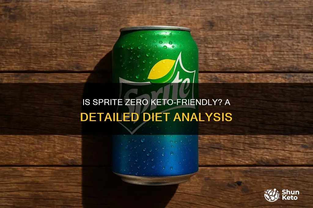 is sprite zero keto