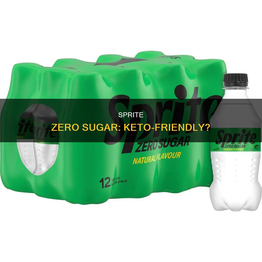 is sprite zero sugar keto