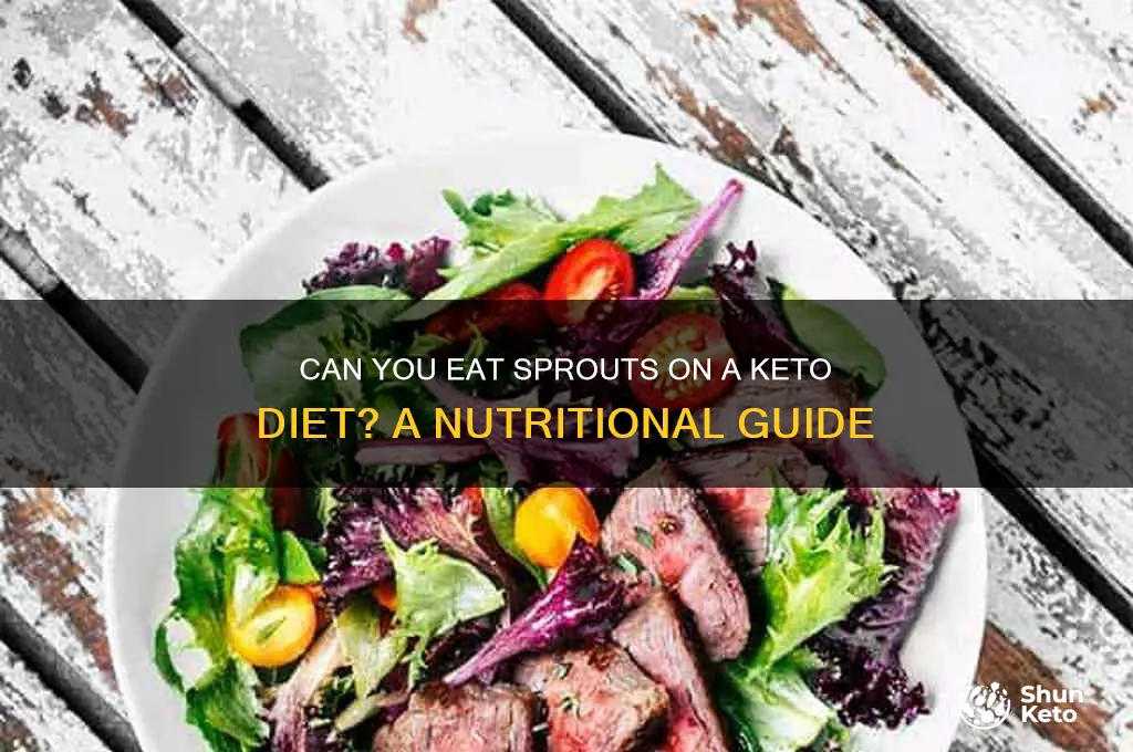 is sprouts allowed in keto diet