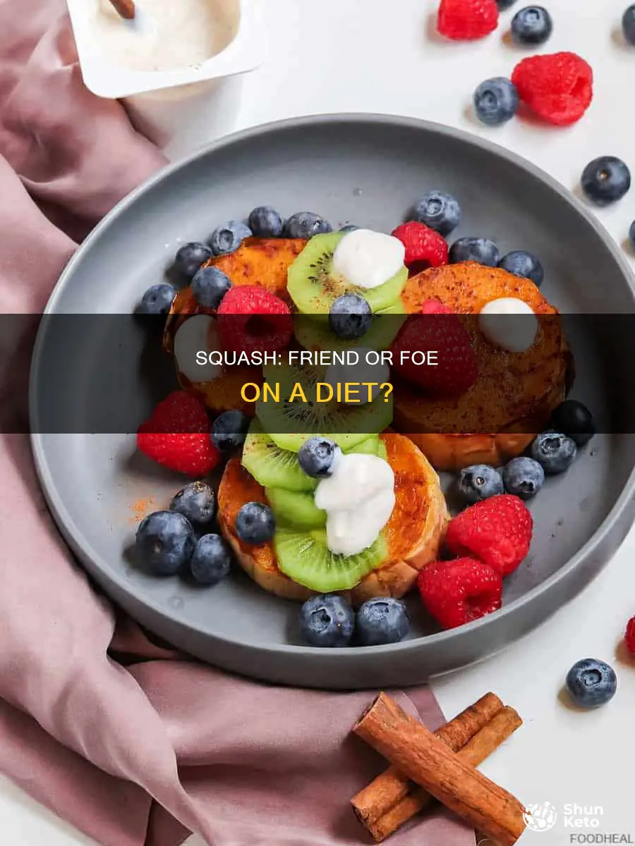 is squash ok to drink on a diet