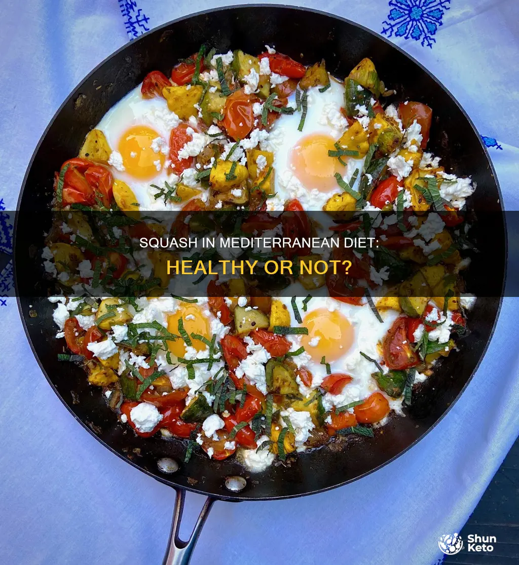 is squash on the mediterranean diet
