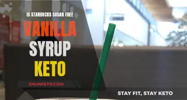 Starbucks Sugar-Free Vanilla Syrup: A Keto-Friendly Option?