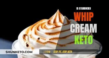 Starbucks Whip Cream: Keto-Friendly Indulgence?