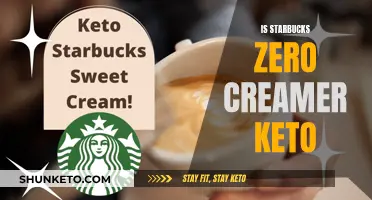 Starbucks Zero Creamer: A Keto-Friendly Option?