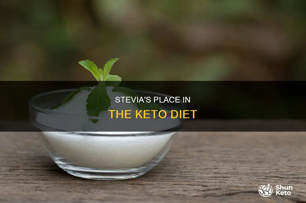 is stevia allowed in keto