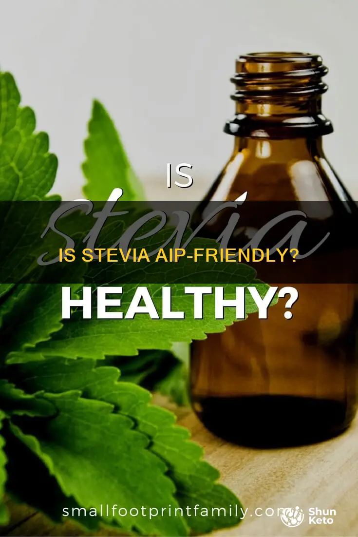 is stevia allowed on aip diet