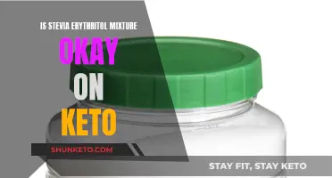 Stevia Erythritol Mixture: A Sweet Keto Option?